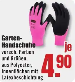 B1 Discount Baumarkt Garten- Handschuhe Angebot