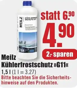 B1 Discount Baumarkt Meilz Kühlerfrostschutz G11 Angebot