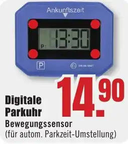 B1 Discount Baumarkt Digitale Parkuhr Angebot