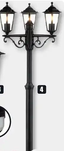 B1 Discount Baumarkt Brilliant Außenleuchte Carleen Standleuchte Angebot