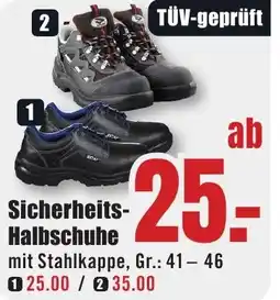 B1 Discount Baumarkt Sicherheits- Halbschuhe Angebot