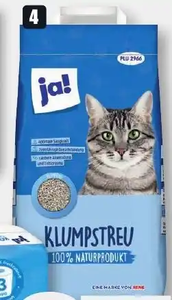 B1 Discount Baumarkt ja! Klumpstreu für Katzen Angebot