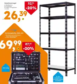 Globus Baumarkt Metallsteckregal Angebot