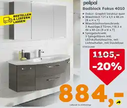 Globus Baumarkt pelipal Badblock Fokus 4010 Angebot