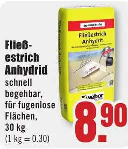 B1 Discount Baumarkt Fließestrich Anhydrid Angebot