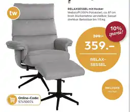 Möbel Buss Relaxsessel mit hocker Angebot