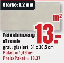 B1 Discount Baumarkt Feinsteinzeug Trend Angebot