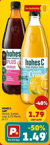 PENNY HOHES C Saft Angebot