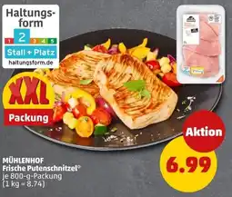PENNY MÜHLENHOF Frische Putenschnitzel Angebot