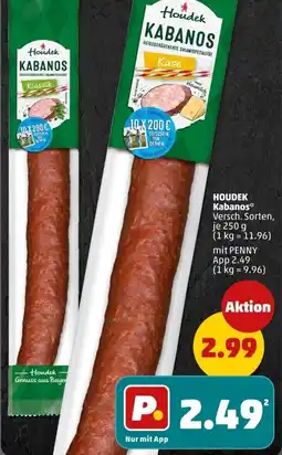 PENNY HOUDEK Kabanos Angebot