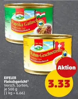 PENNY EIFELER Fleischgericht Angebot
