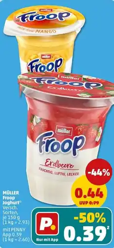 PENNY MÜLLER Froop Joghurt Angebot