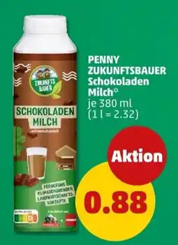 PENNY PENNY ZUKUNFTSBAUER Schokoladen Milch Angebot