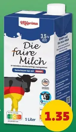PENNY MILPRIMA Faire H-Milch Angebot