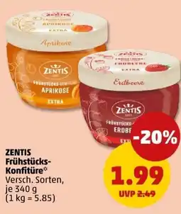 PENNY ZENTIS Frühstücks- Konfitüre Angebot