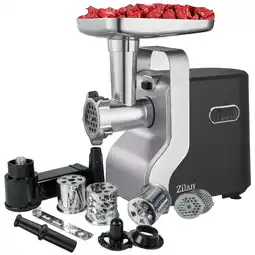 Netto Marken-Discount Zilan 9 in 1 Fleischwolf Elektrischer Fleischwolf 9 Aufsätze 2100W Angebot