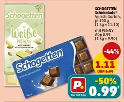 PENNY SCHOGETTEN Schokolade Angebot