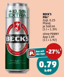 PENNY BECK'S Pils Angebot