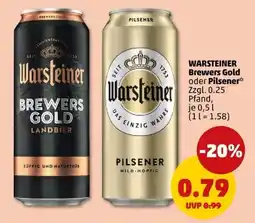 PENNY WARSTEINER Brewers Gold oder Pilsener Angebot