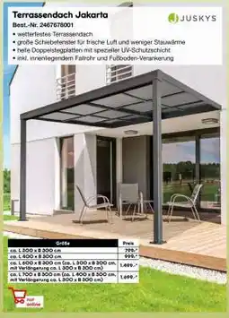 Netto Marken-Discount Terrassendach Jakarta Angebot