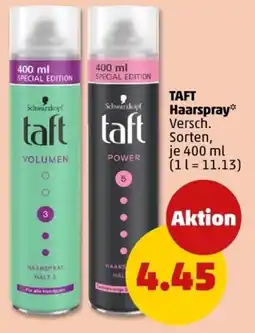 PENNY TAFT Haarspray Angebot