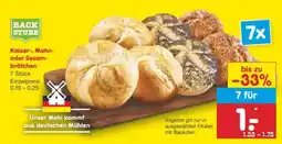 Netto Marken-Discount Kaiser-, Mohn- oder Sesambrötchen Angebot