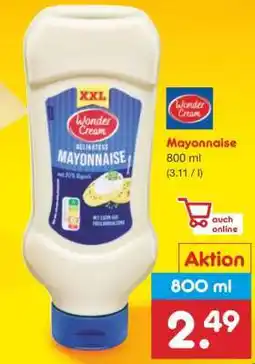 Netto Marken-Discount Wonder Cream Mayonnaise Angebot