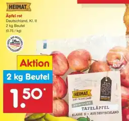Netto Marken-Discount Äpfel rot Angebot