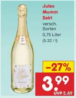 Netto Marken-Discount Jules Mumm Sekt Angebot