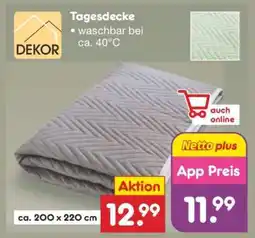 Netto Marken-Discount Tagesdecke Angebot
