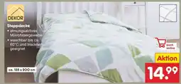 Netto Marken-Discount Steppdecke Angebot