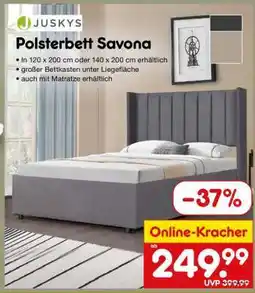 Netto Marken-Discount Polsterbett Savona Angebot