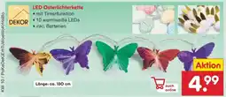 Netto Marken-Discount LED Osterlichterkette Angebot
