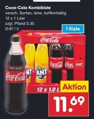 Netto Marken-Discount Coca-Cola Kombikiste Angebot