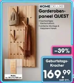 Netto Marken-Discount Garderobenpaneel QUEST Angebot