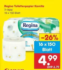 Netto Marken-Discount Regina Toilettenpapier Kamille Angebot