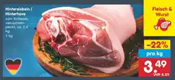 Netto Marken-Discount Hintereisbein / Hinterhaxe Angebot