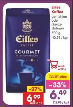 Netto Marken-Discount EILLES Kaffee Angebot