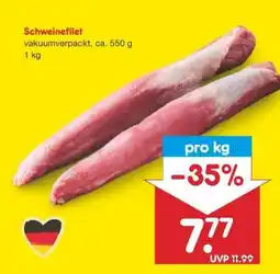 Netto Marken-Discount Schweinefilet Angebot