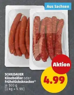 PENNY SCHILDAUER Käsebeißer oder Frühstücksknacker Angebot