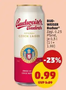 PENNY Budweiser Budvar Angebot