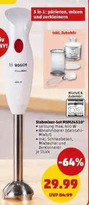 PENNY Stabmixer-Set MSM24510 Angebot