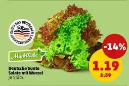 PENNY Deutsche bunte Salate mit Wurzel Angebot