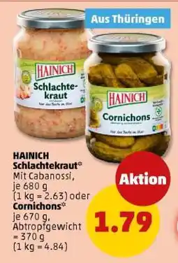 PENNY HAINICH Schlachtekraut oder Cornichons Angebot