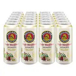 Netto Marken-Discount Paulaner Hefe-Weißbier naturtrüb 5,5 % vol 0,5 Liter, 24er Pack Angebot