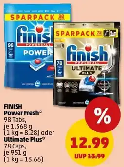 PENNY FINISH Power Fresh oder Ultimate Plus Angebot