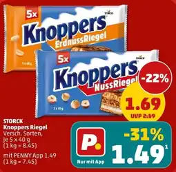 PENNY STORCK Knoppers Riegel Angebot