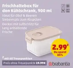 PENNY brabantia Frischhaltebox für den Kühlschrank Angebot