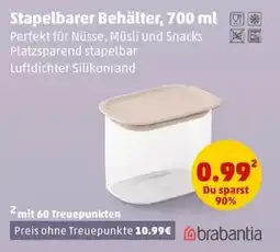 PENNY brabantia Stapelbarer Behälter Angebot
