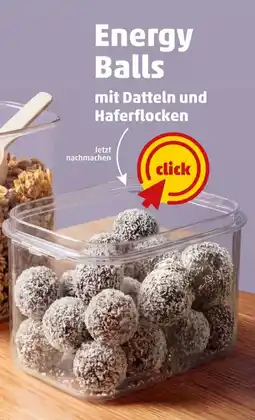PENNY brabantia Energy Balls mit Datteln und Haferflocken Angebot